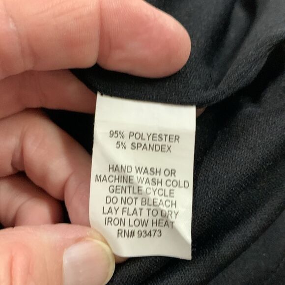 Pure Amici Black Textured White Stitching Sleeveless Sheath Mini Dress Size XS - Picture 9 of 12